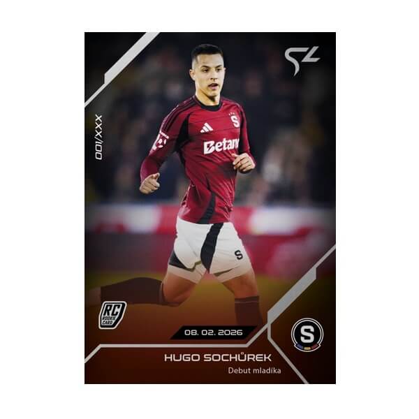 Soccer card Chance Liga 2025-2026 - L-30 Hugo Sochůrek