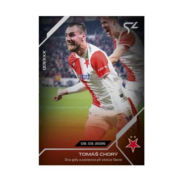 Soccer card Chance Liga 2025-2026 - L-35 Tomáš Chorý