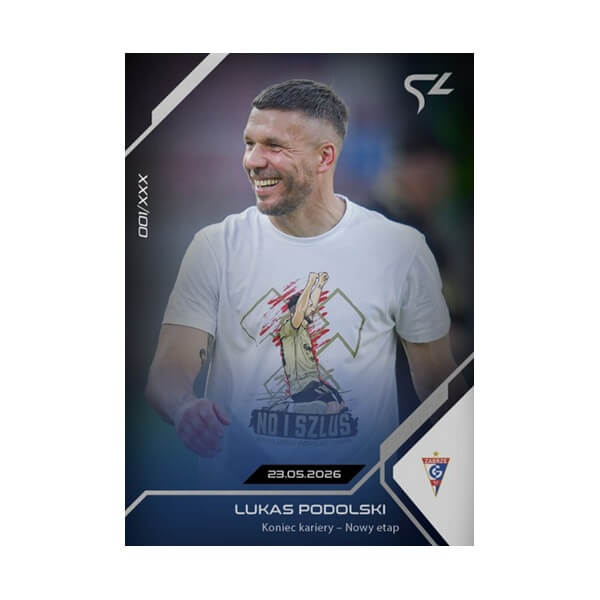 Ekstraklasa soccer card 2025-2026 - L-73 Lukas Podolski