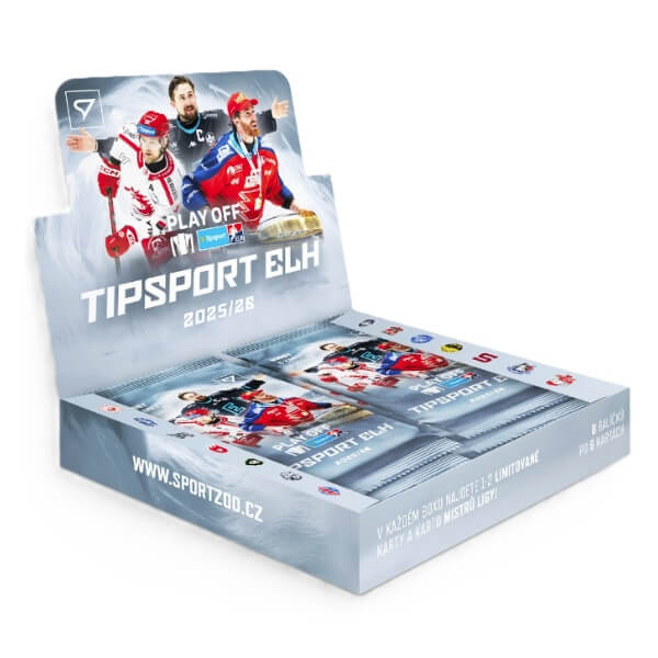 Tipsport ELH 2025/2026 Playoffs Hockey Cards Hobby Box