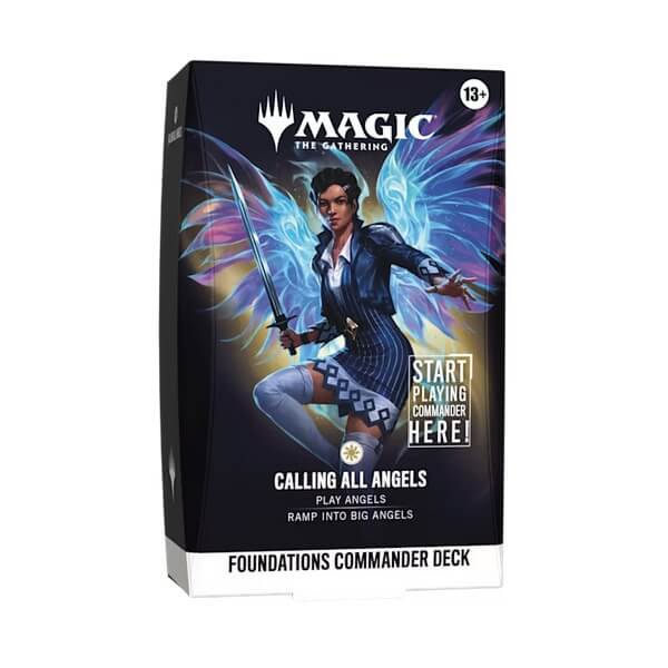 Magic: The Gathering Reality Fracture Foundations Commander Deck - Calling All Angels