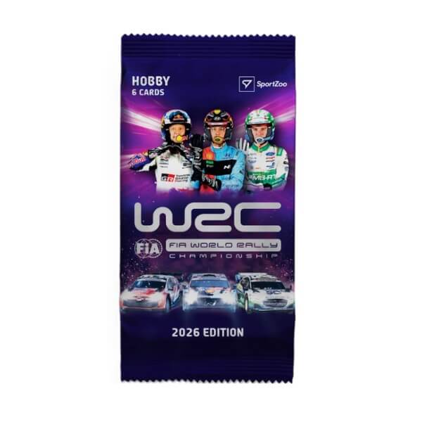 2026 FIA WRC World Rally Championship Hobby Pack - Auto Racing Cards