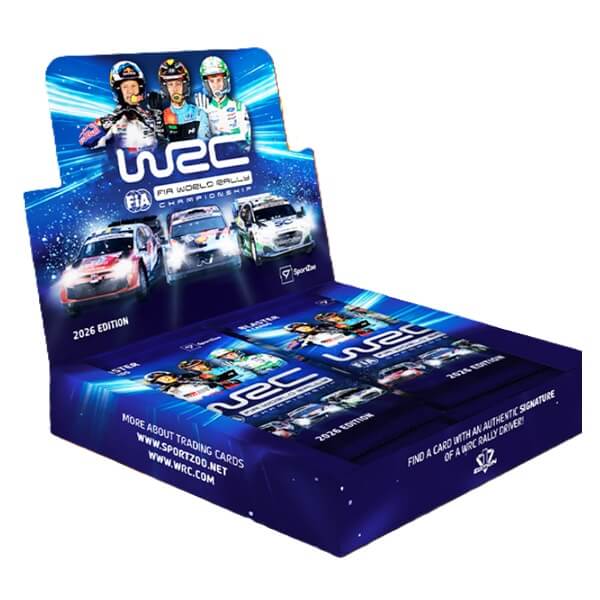 2026 FIA WRC World Rally Championship Blaster Box - Auto Racing Cards