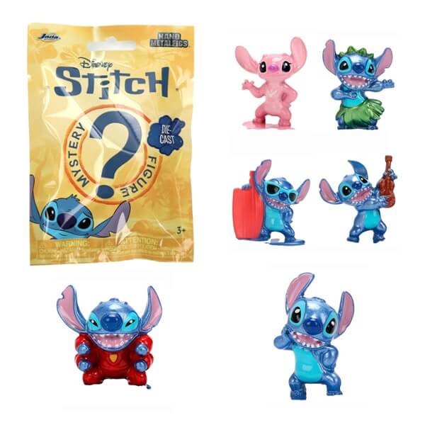 Stitch Metal Nanofigure in a Mystery figure pack - 4 cm