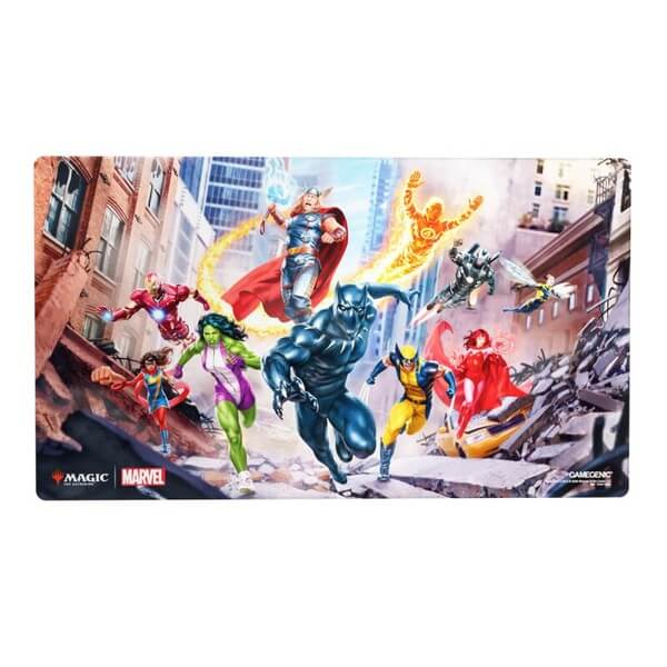 Shiny Playmat Magic: The Gathering  - Marvel Super Heroes