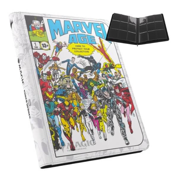 Magic: The Gathering Zip-Up 18-Pocket Card Album Marvel Super Heroes - Marvel Age