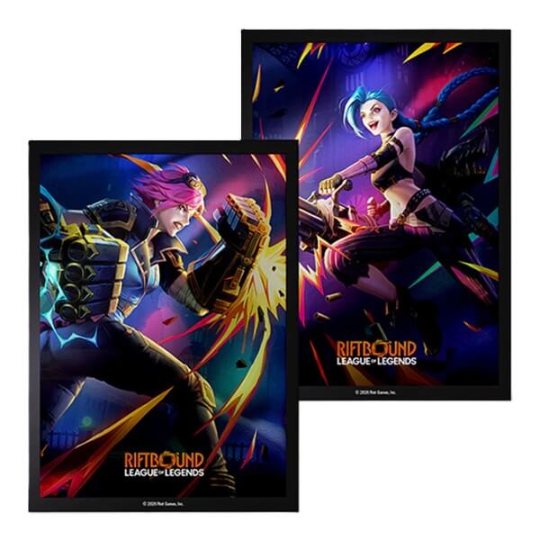 League of Legends: Vendetta - Vi vs. Jinx Art Sleeves - 100 pcs