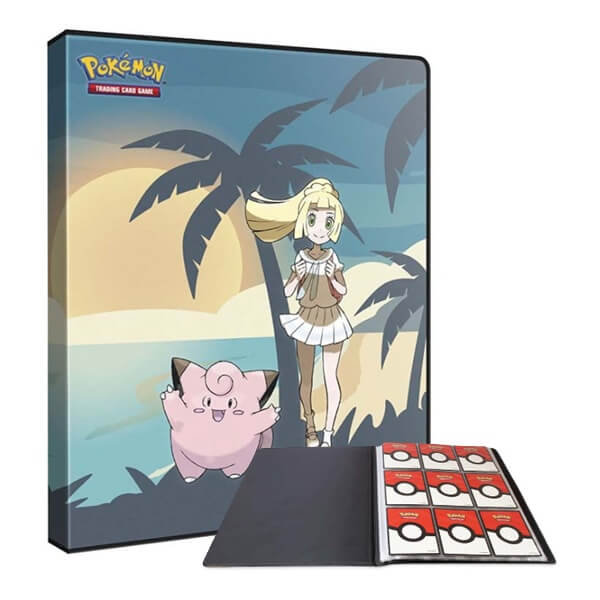 Pokémon A4 Card Album - Lillie and Clefairy
