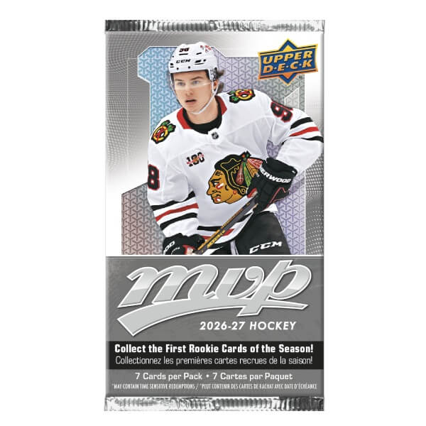 2026-2027 NHL Upper Deck MVP Gravity Pack - Hockey Cards
