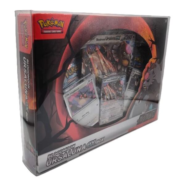 Deluxe Plastic Boxes for the Pokémon V and EX Collection - 10 pcs
