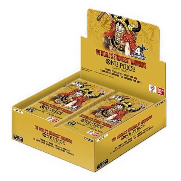 One Piece TCG - The World's Strongest Warriors Booster Box (OP-17) - EN
