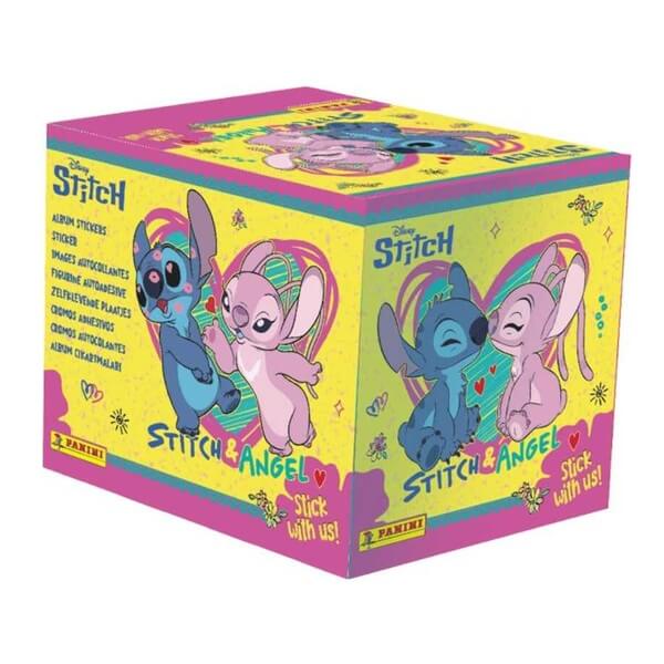 Stitch and Angel Sticker Collection Box - 36 packs of stickers