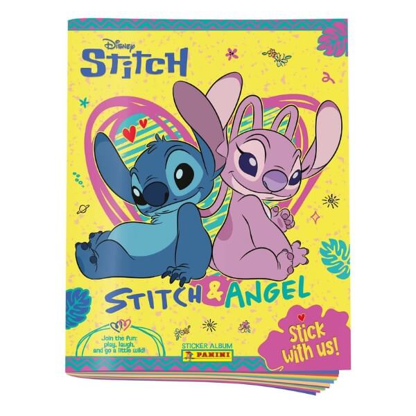 Stitch and Angel Sticker Collection - Sticker Album