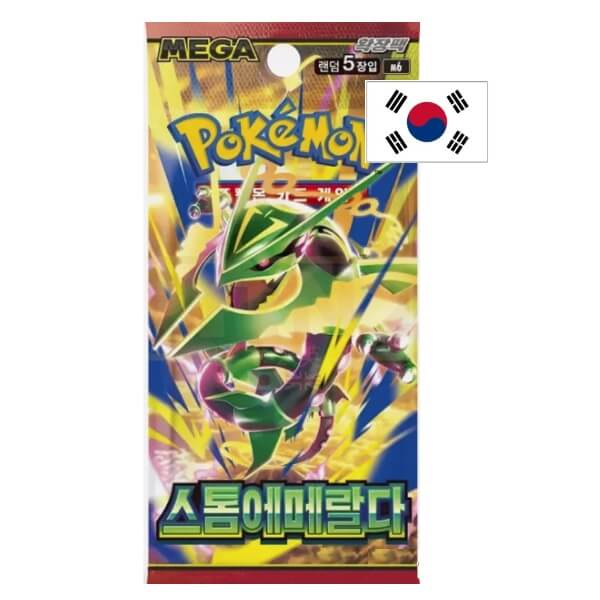 Pokémon Storm Emeralda Booster Pack - Korean