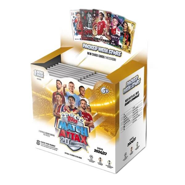 2026-2027 Topps Match Attax Booster Box - Soccer Cards