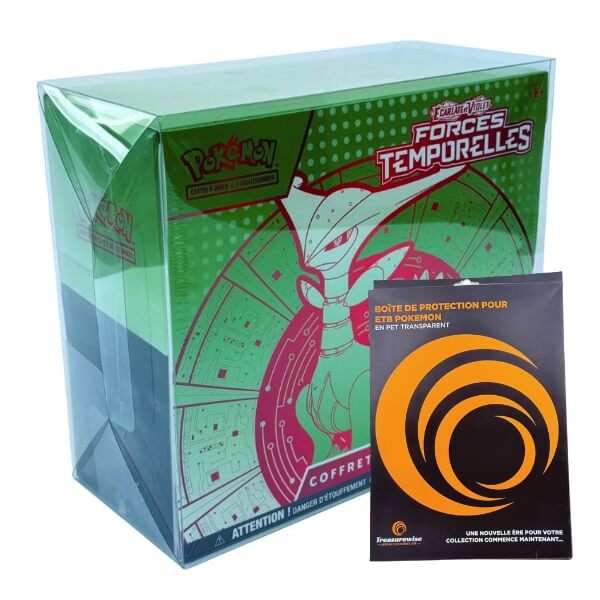 TreasureWise Protective PET Box for Pokémon ETB - 5 pcs