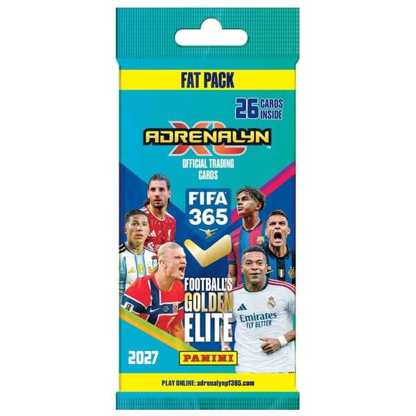 Panini FIFA 365 2026/2027 Adrenalyn XL Fatpack - Soccer Cards 