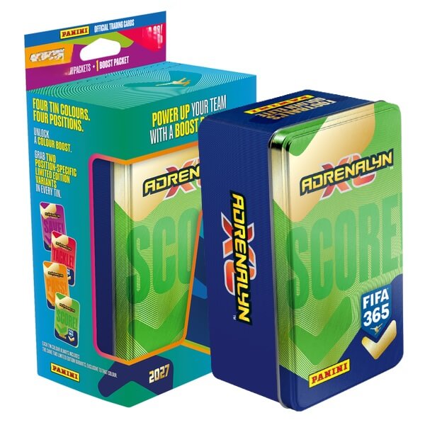 Panini FIFA 365 2026/2027 Adrenalyn XL Classic Green Tin - Soccer Cards
