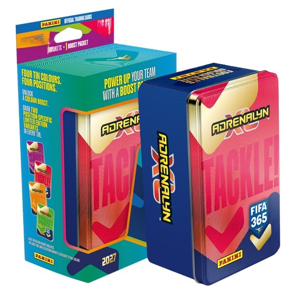 Panini FIFA 365 2026/2027 Adrenalyn XL Classic Red Tin - Soccer Cards 