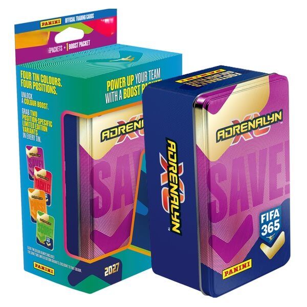 Panini FIFA 365 2026/2027 Adrenalyn XL Classic Purple Tin - Soccer Cards 