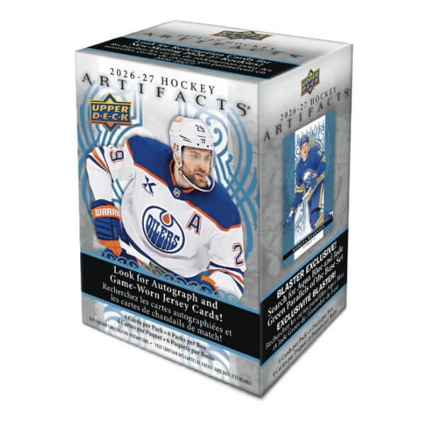 2026-2027 Upper Deck Artifacts Hockey Blaster Box - NHL Hockey Cards