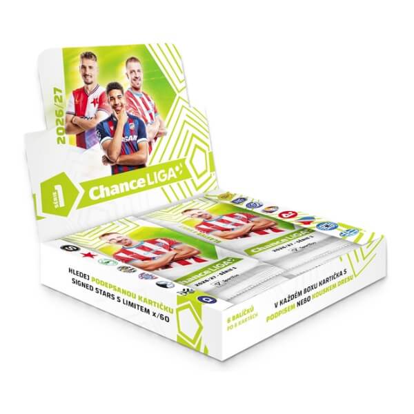 Chance League 2026–2027 Soccer Cards, Series 1, Blaster Box