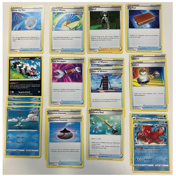 Pokémon deck base from League Battle Deck Rapid Strike Urshifu VMAX