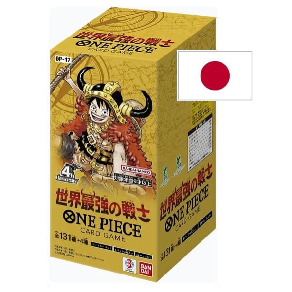 One Piece TCG - The World's Strongest Warriors Booster Box (OP-17) - JP