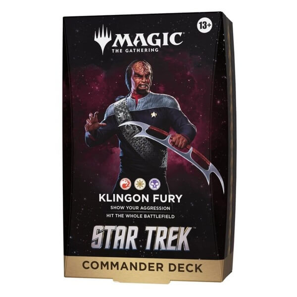 Magic The Gathering Star Trek Commander Deck - Klingon Fury