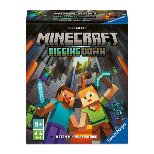 Minecraft Digging Down