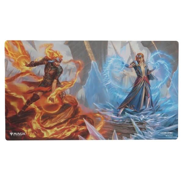 Shiny Playmat Magic: The Gathering Reality Fracture - Chandra, Chill of Compliance, and Torch of Defiance