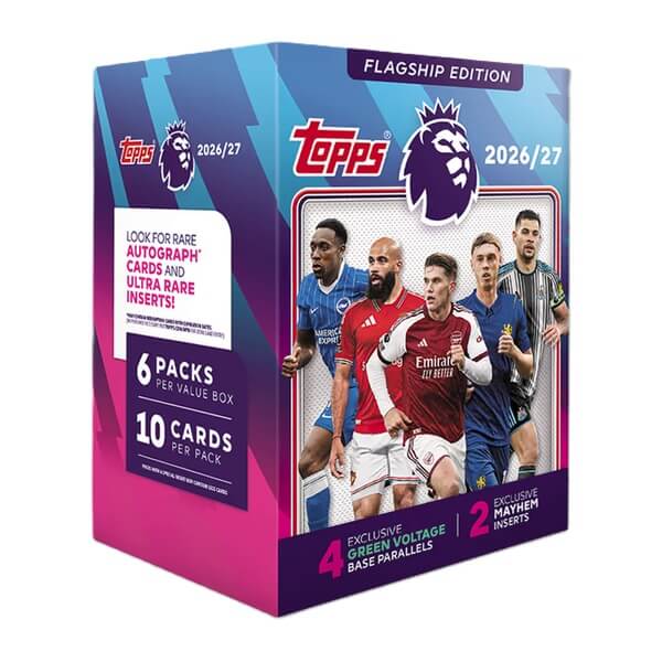 2026-2027 Topps Flagship Premier League Blaster Box - Soccer Cards