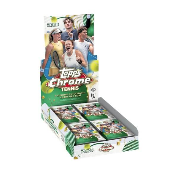 2026 Topps Chrome Tennis Hobby Box