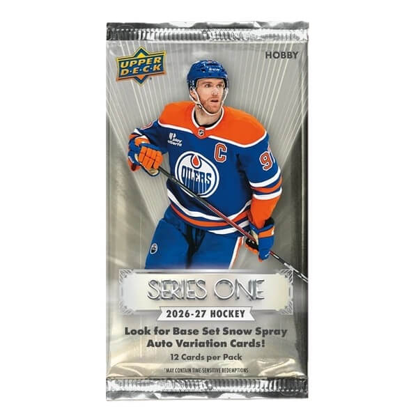 2026-2027 Upper Deck Series One Hockey Hobby Pack - NHL Hockey Cards