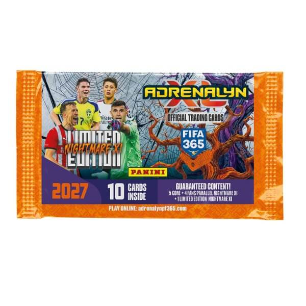 Panini FIFA 365 2026/2027 Adrenalyn XL Nightmare XI Pack - Soccer Cards 