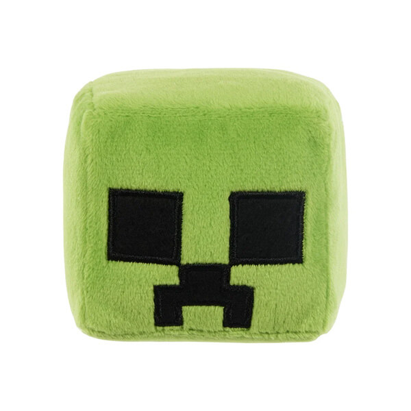 Minecraft Cube Plush Toy - Creeper - 7,5 cm