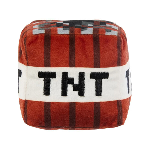Minecraft Cube Plush Toy - TNT - 7,5 cm