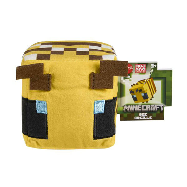 Minecraft Cube Plush Toy - Bee - 7,5 cm