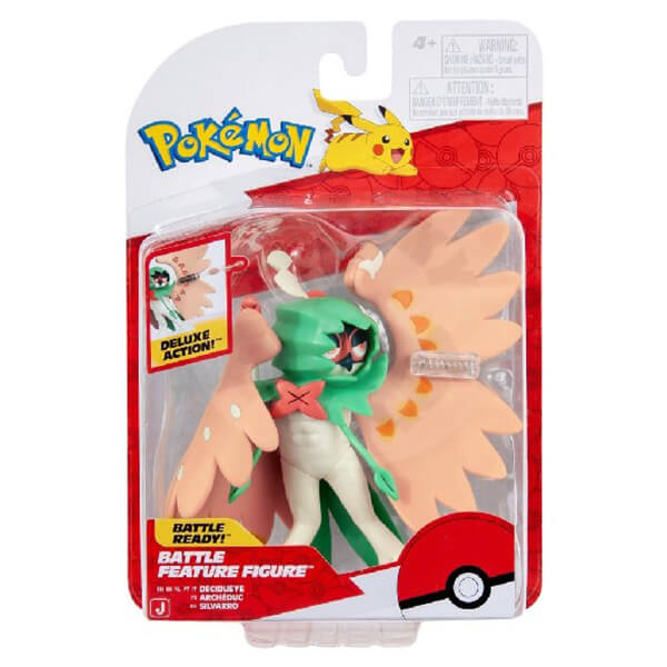 Pokémon action figure Decidueye 11 cm (interactive)