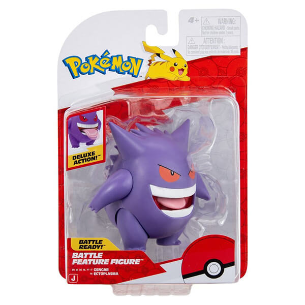 Pokémon Gengar Action Figure, 11 cm (Articulated)