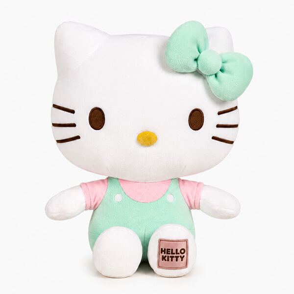 Hello Kitty plush - green classic - 25 cm