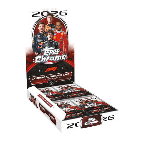 2026 Topps Chrome Formula 1 Hobby Box - F1 Cards