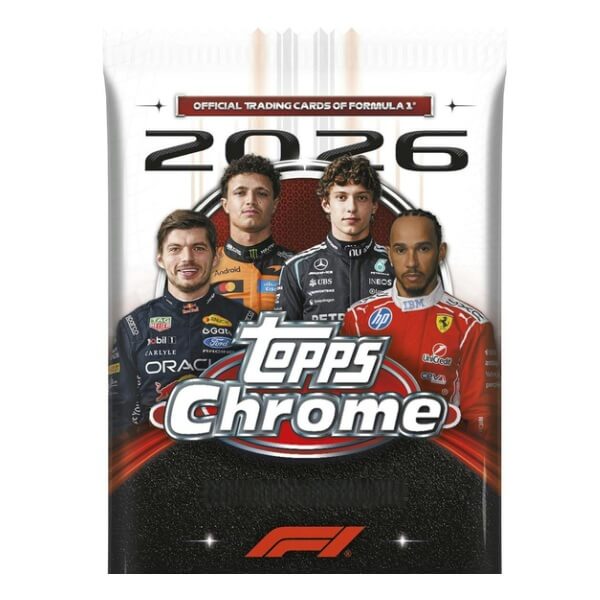 2026 Topps Chrome Formula 1 Hobby Pack - F1 Cards