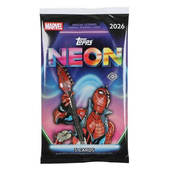 2026 Topps Neon Marvel Hobby Pack