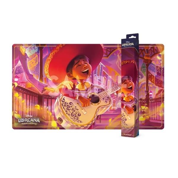 Lorcana Gaming Playmat: Hyperia City - Miguel