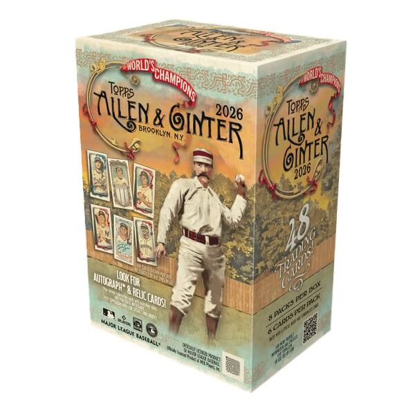 2026 Topps Allen and Ginter Baseball Blaster Box - MLB and Celebrity Cards