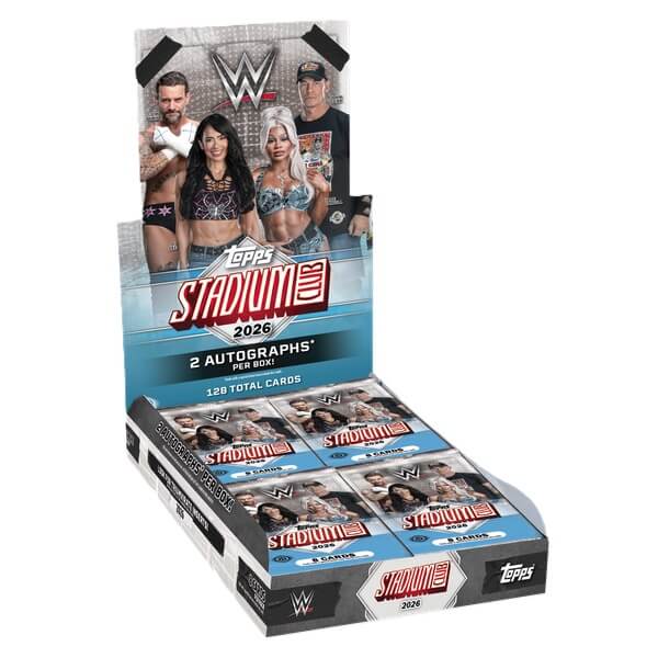2026 Topps Stadium Club WWE Wrestling Hobby Box