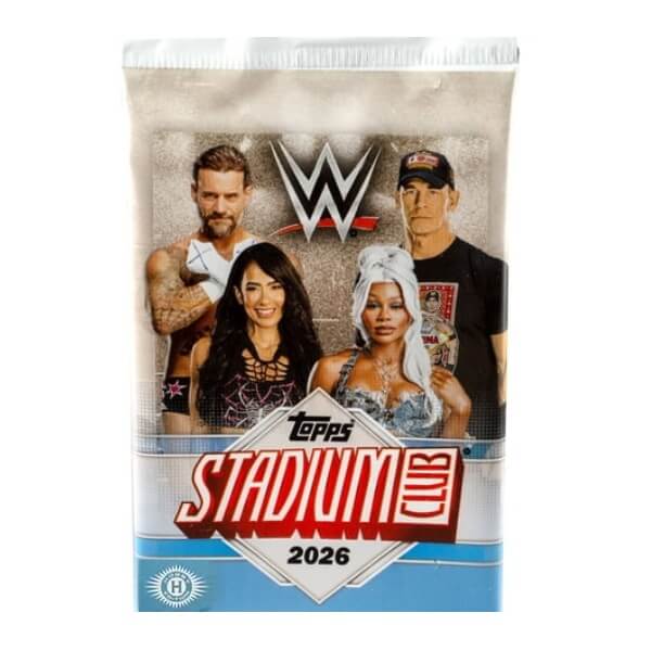 2026 Topps Stadium Club WWE Wrestling Hobby Pack