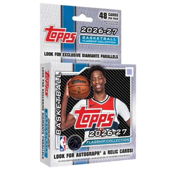 2026-2027 Topps Flagship Basketball Hanger Box - NBA Cards