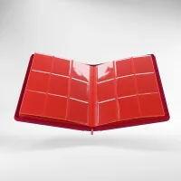 Gamegenic Zip-Up 18-Pocket Red Card Album